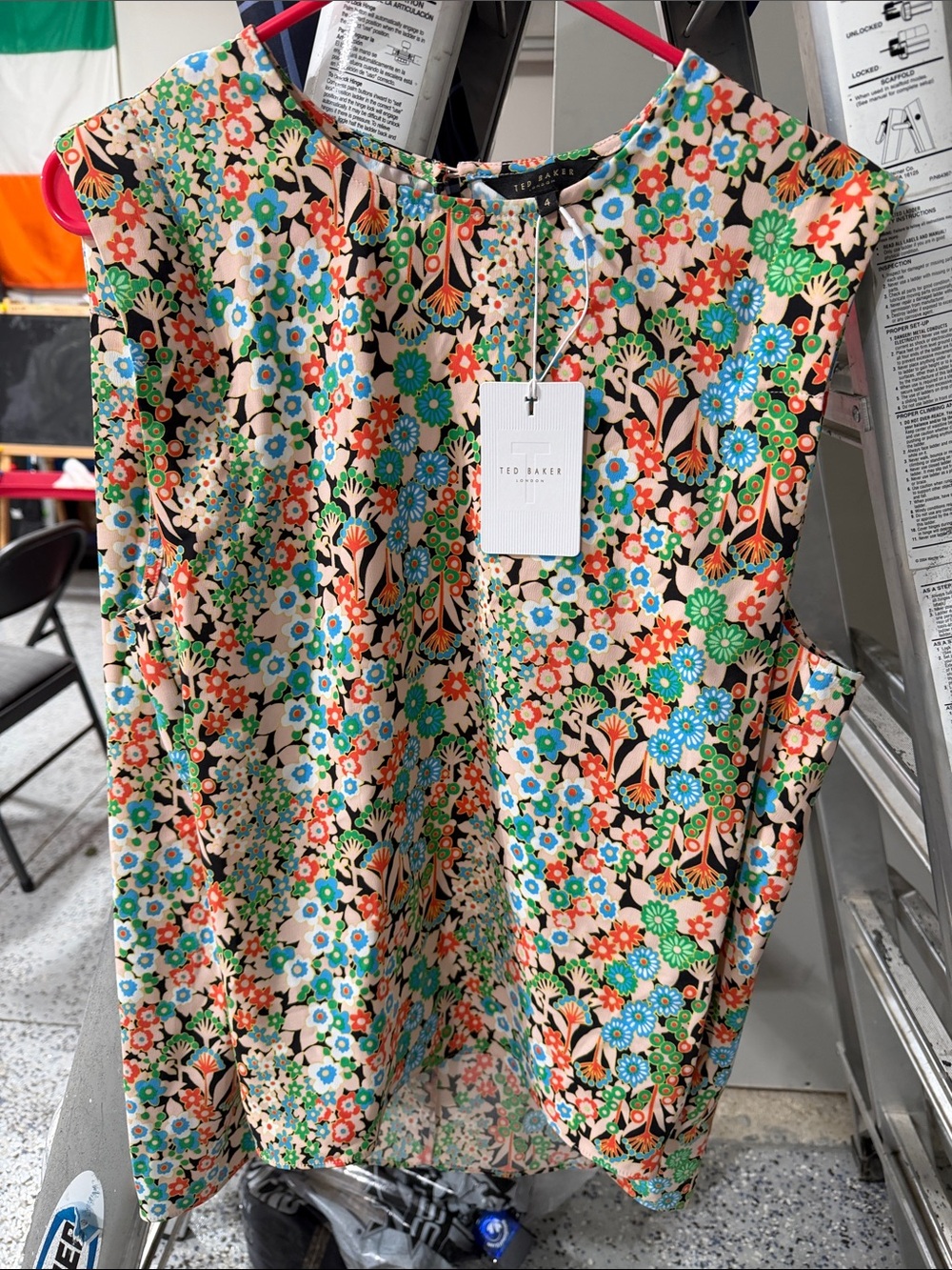 Ted Baker Multicolor Floral Sleeveless Camisole